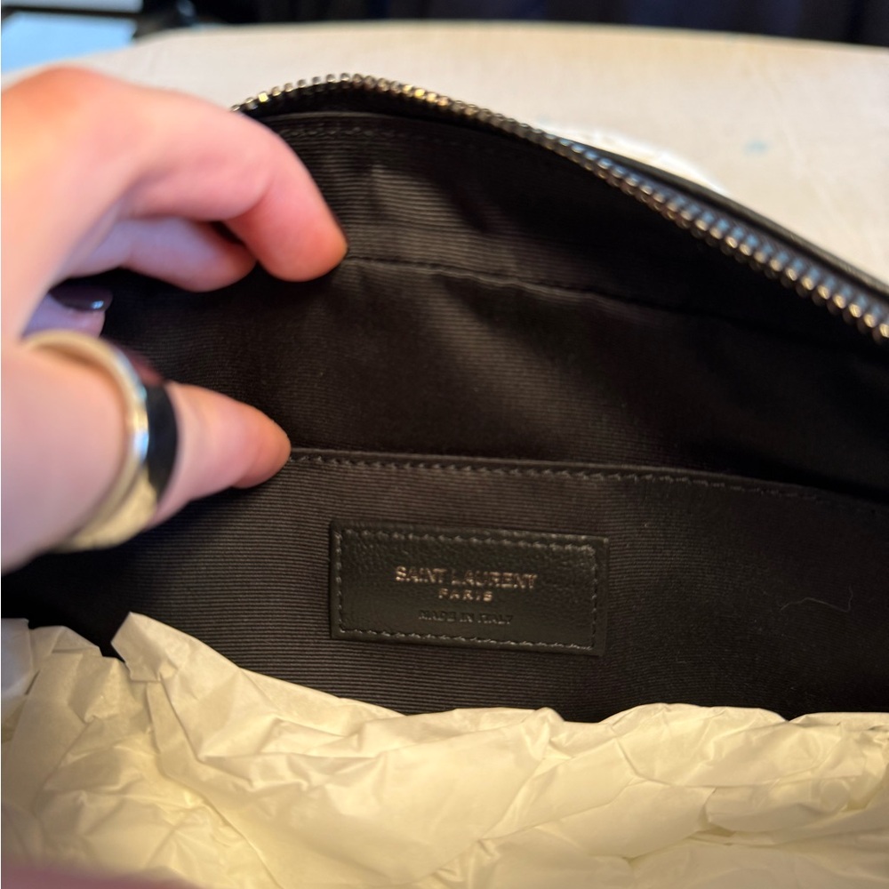 YSL Lou Monogram Leather Camera Crossbody Bag - Picture 3 of 8